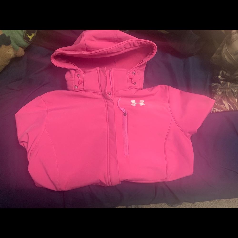 Under Armour Pink Rain Jacket